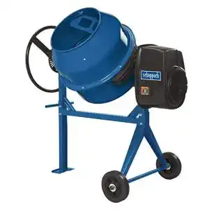 Scheppach Betonmischer MIX140 mit 550 W und 140 L Fassungsvermögen