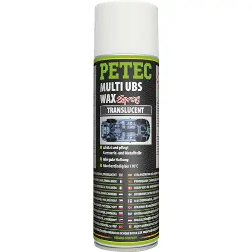 Unterbodenwachs Petec Multi UBS Wax Sprühwachs für Korrosionsschutz