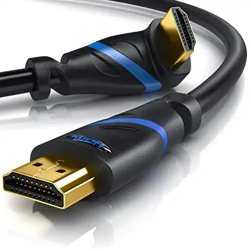HDMI 2.1 Kabel mit 270° Winkelstecker für 8K und 4K Geräte
