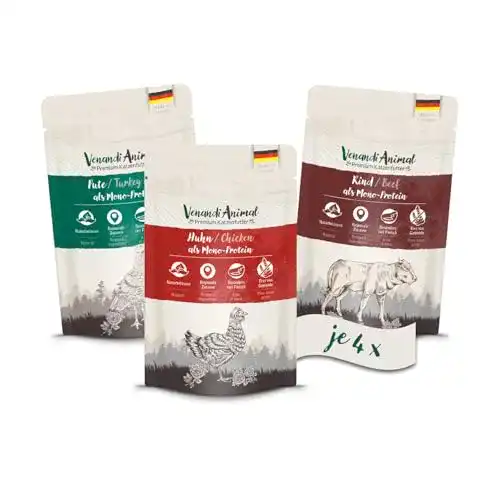 Venandi Katzenfutter – Premium Nassfutter für Katzen im 12er Pack