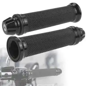 Motorrad Lenkergriffe Sanou 2 Stück 22mm und 24mm aus Aluminium