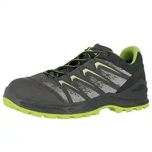 Lowa Sicherheitsschuhe Larrox Work GTX Black Low S3 grau/Limegreen Größe 47