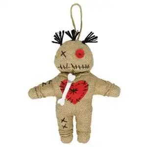 Voodoo-Puppe von Amscan für Halloween-Deko und Rachezwecke