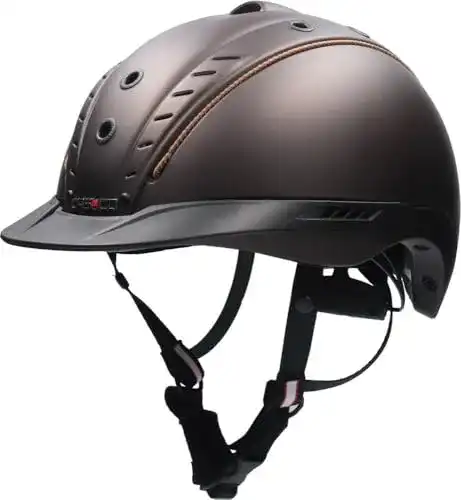 Casco Reithelm Mistrall-2 Dunkelbraun S-M (55-57cm)