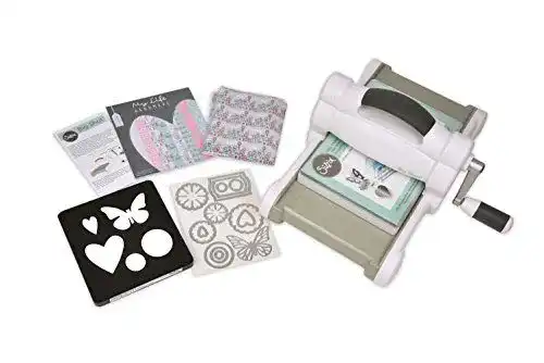 Sizzix Big Shot Manuelle Stanz- und Prägemaschine für Kreativprojekte