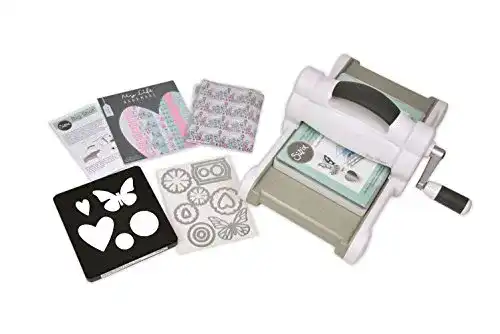 Sizzix Big Shot Manuelle Stanz- und Prägemaschine für Kreativprojekte