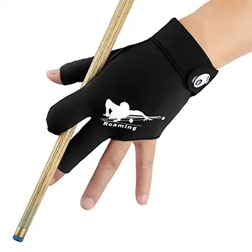 Billardhandschuh Roaming aus atmungsaktivem Lycra-Material