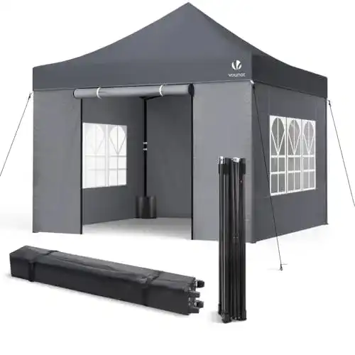 Partyzelt VOUNOT Pavillon 3x3m wasserdicht und stabil für Outdoor-Events