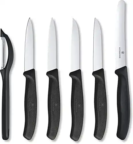 Victorinox Swiss Classic Gemüsemesser 6-teilig mit scharfer Klinge