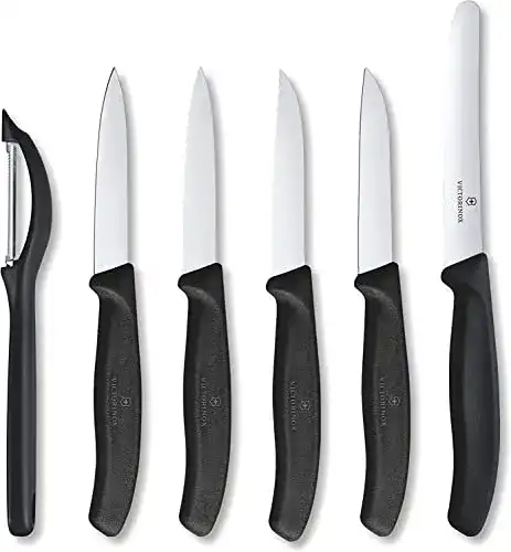Victorinox Swiss Classic Gemüsemesser 6-teilig mit scharfer Klinge