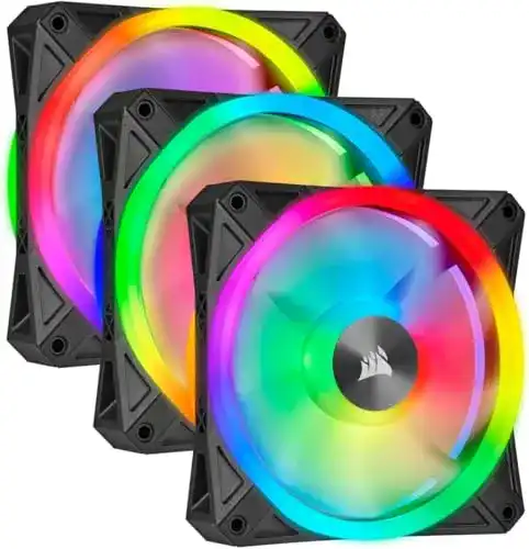 Corsair iCUE QL120 RGB Gehäuselüfter 120 mm mit PWM-Steuerung