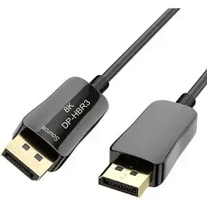 Glasfaserkabel CableDeconn 8K 4K DisplayPort 10 Meter DP 1.4