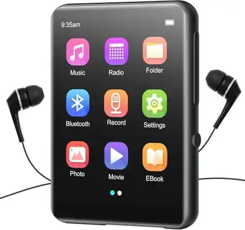 Bluetooth MP3 Player 32GB mit Bluetooth 5.3 und HiFi Klangqualität