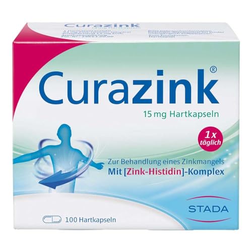 Curazink Hartkapseln zur Bekämpfung von Zinkmangel