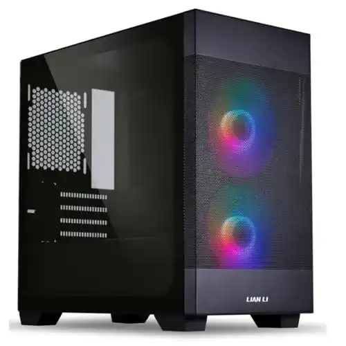 Lian Li LANCOOL 205M Mesh Micro-ATX Gehäuse mit Glas-Seitenfenster