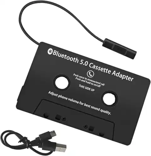 Kassettenadapter von Zhiting für Autoradio und Bluetooth-Geräte