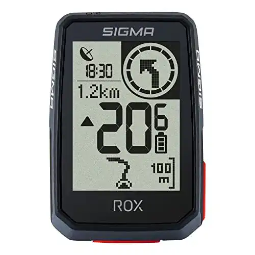 Sigma Fahrradcomputer ROX 2.0 Black GPS Fahrradcomputer