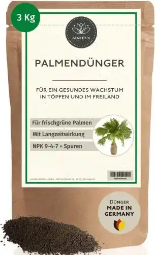 Palmendünger Jasker’s Bio Langzeit 3 kg Granulat für Palmen