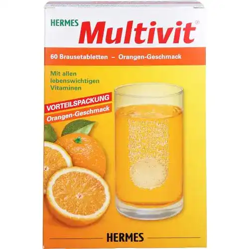 Multivitamin-Brausetabletten von Hermes Arzneimittel GmbH, 60 Stück