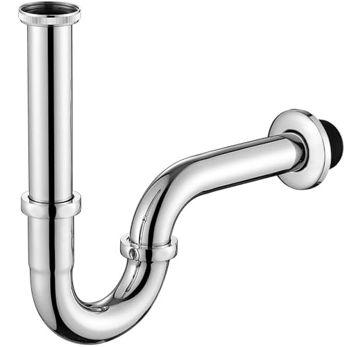 Raumsparsiphon Onece Edelstahl Universal Siphon für Waschbecken