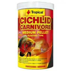 Insektenmehl für Cichliden – Tropical Cichlid Carnivore Medium Pellet