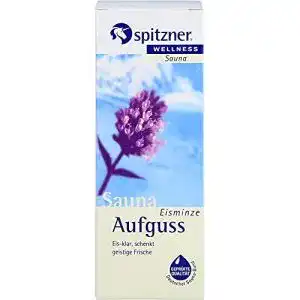 Spitzner Saunaaufguss Eisminze 190 ml – Konzentrat zur Anwendung in der Sauna