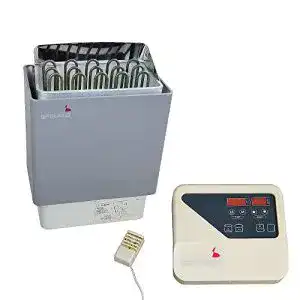 Saunaofen 6 kW Spirato mit digitaler Steuerung für Saunen