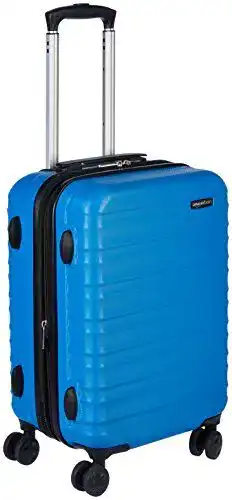 Amazon Basics Hartschalen-Koffer Platinium, 55 cm
