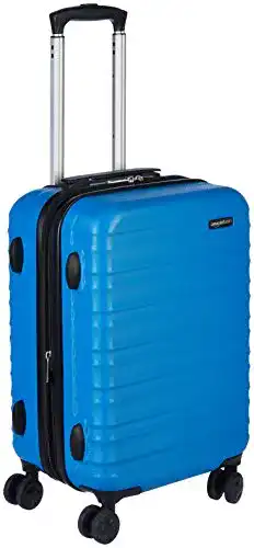 Amazon Basics Hartschalen-Koffer Platinium, 55 cm