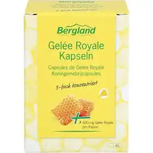 Gelée Royale Kapseln von Bergland im Vergleich