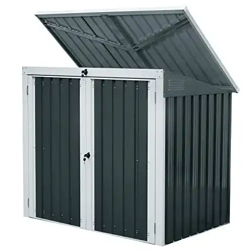 Mülltonnenbox Zelsius Gartenschrank 158 x 101 x 134 cm