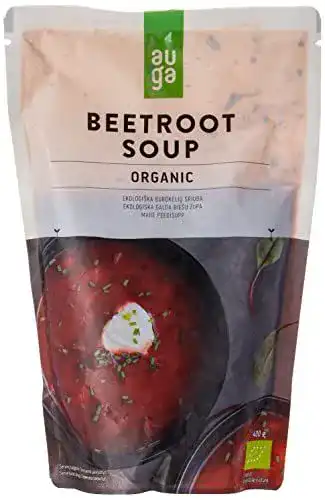 Fastensuppe Auga Organic Borsch Rote Beete Suppe 400g