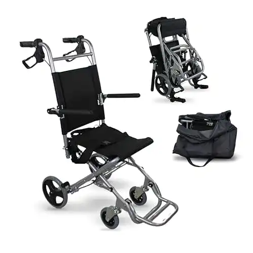 Transportrollstuhl Neptuno von Mobiclinic – faltbar und leicht