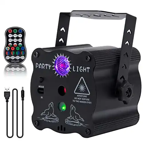 Lichtanlage RCMo Discokugel mit 2m USB Kabel und Fernbedienung