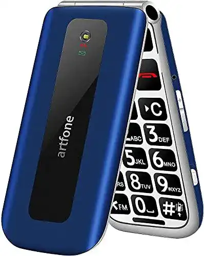 Seniorenhandy artfone Klapphandy ohne Vertrag für einfache Nutzung