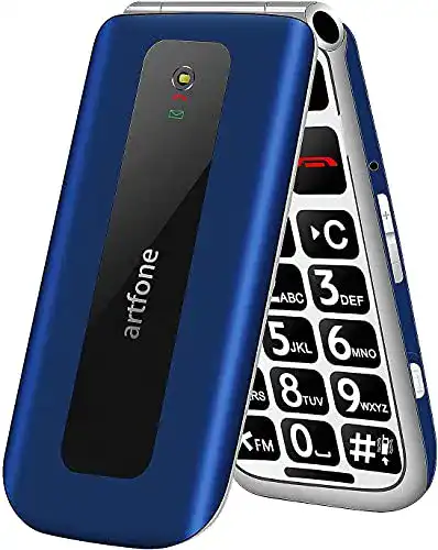 Seniorenhandy artfone Klapphandy ohne Vertrag für einfache Nutzung