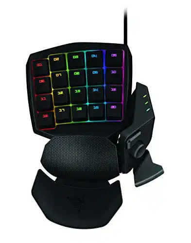 Gaming Keypad Razer Orbweaver Chroma mit RGB-Beleuchtung