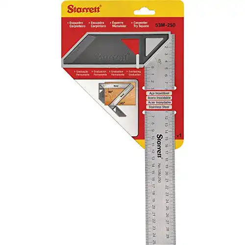 Anschlagwinkel Starrett K53M-200-S Tischler Try Quadrat 200mm