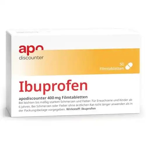 Kopfschmerztabletten Ibuprofen 400 mg von apo-discounter.de