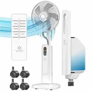 Ventilator mit Wasserkühlung Kesser Standventilator Frosty