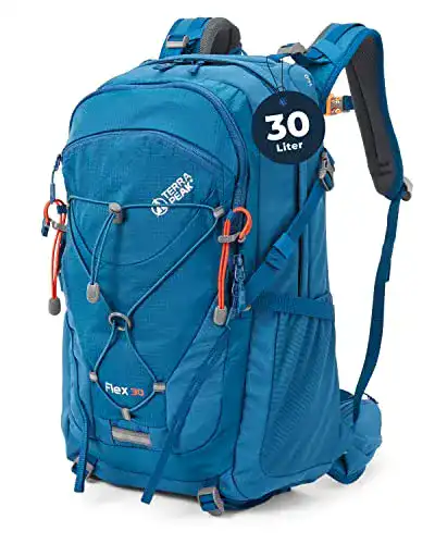 Wanderrucksack Terra Peak 30L für Damen und Herren in Blau