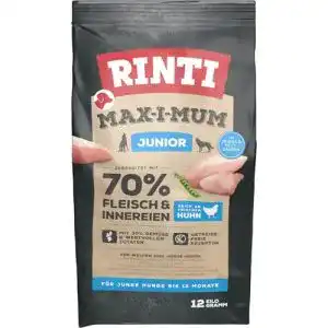 Rinti Trockenfutter Rinti Max-I-Mum Junior Huhn 12kg