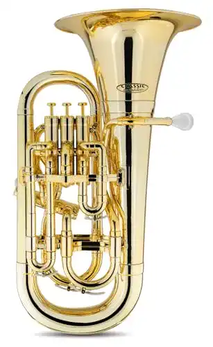 Euphonium Classic Cantabile MardiBrass Kunststoff Bb mit 4 Ventilen