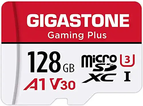 Gigastone Gaming Plus 128GB MicroSDXC Karte für Spiele und Multimedia