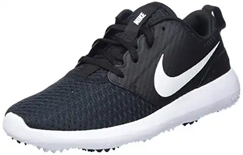 Golfschuh für Herren von Nike – Roshe Jr Kids in Schwarz, Größe 37.5 EU