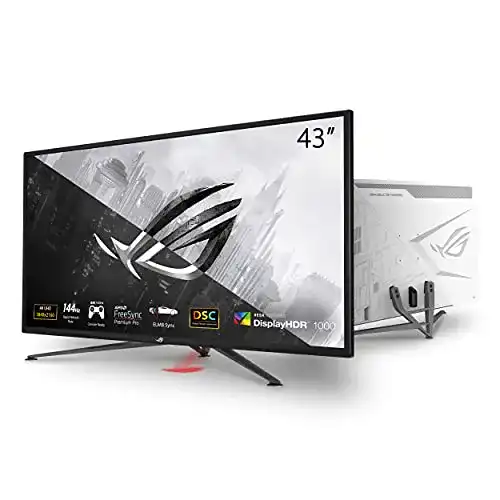 ASUS ROG Strix XG43UQ Monitor mit Lautsprecher, 43 Zoll 4K UHD