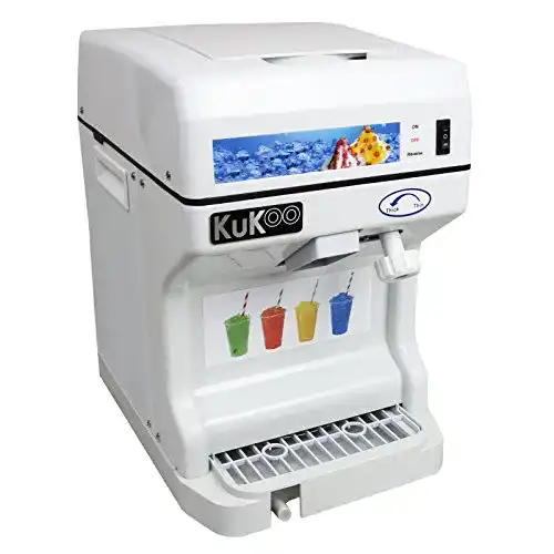 Slush-Maschine Kukoo Gastro Ice Shaver für Eisschnee und Slushies