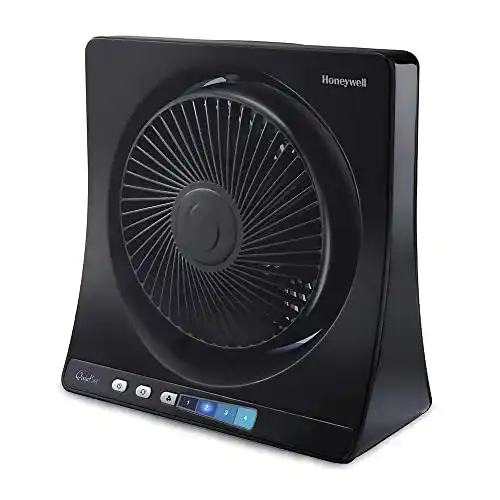 Honeywell HT354 Tischventilator mit Oszillation und 4 Geschwindigkeitsstufen