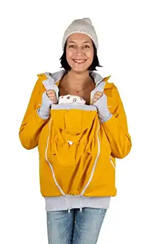 Tragejacke für Damen – Allwetter Umstandsjacke und Tragejacke