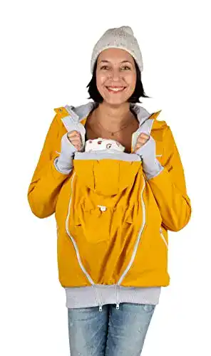Tragejacke für Damen – Allwetter Umstandsjacke und Tragejacke